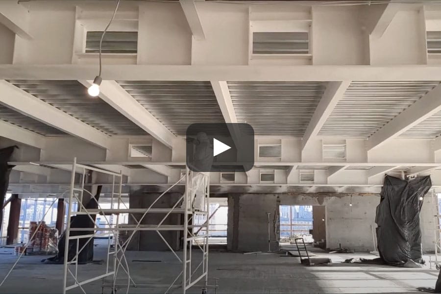 Огнезащита металлических конструкций | Ammokote